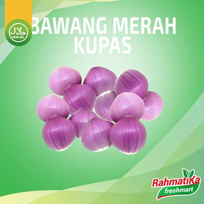 

Diskon Bawang Merah Brebes Kupas / Bawang Merah Kupas Berkualitas 250 gram Diskon