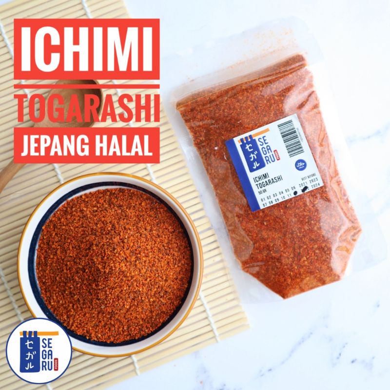 Ichimi Togarashi | Cabe Bubuk Halus Jepang Halal 50 Gr