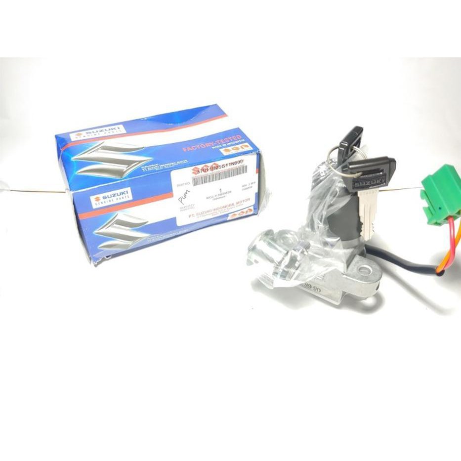 Kunci Kontak Satria Fu 2005 - 2013 Komplit Original Suzuki Unik
