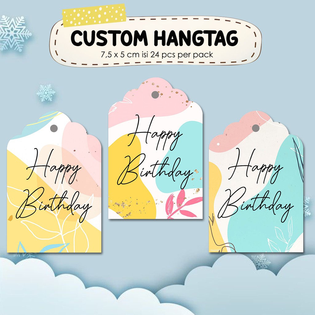 

Custom Hangtag