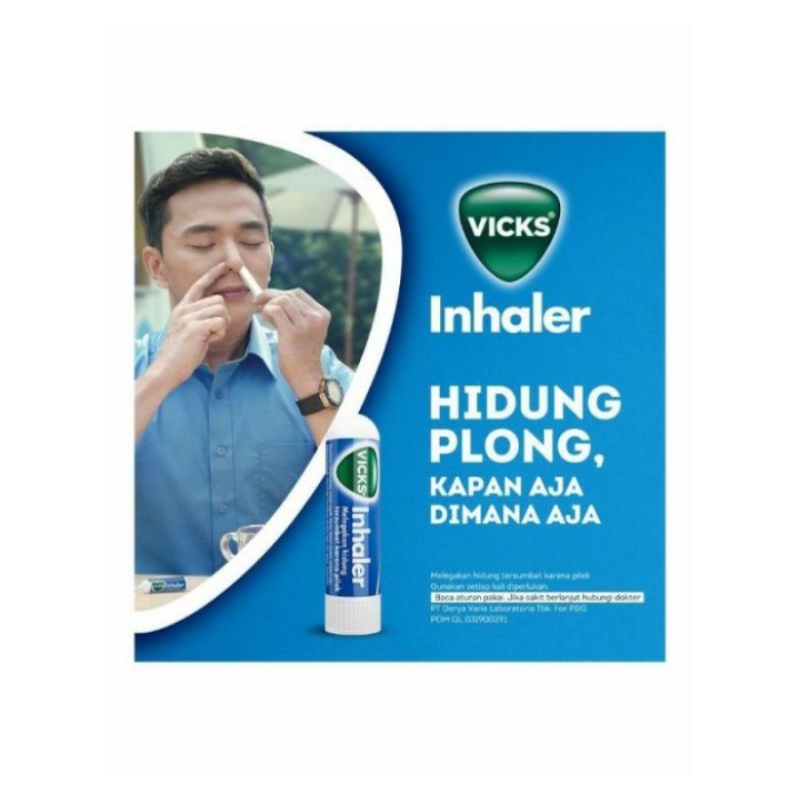 Vicks Inhaler 0,5 ml / Melegakan Hidung Tersumbat-3