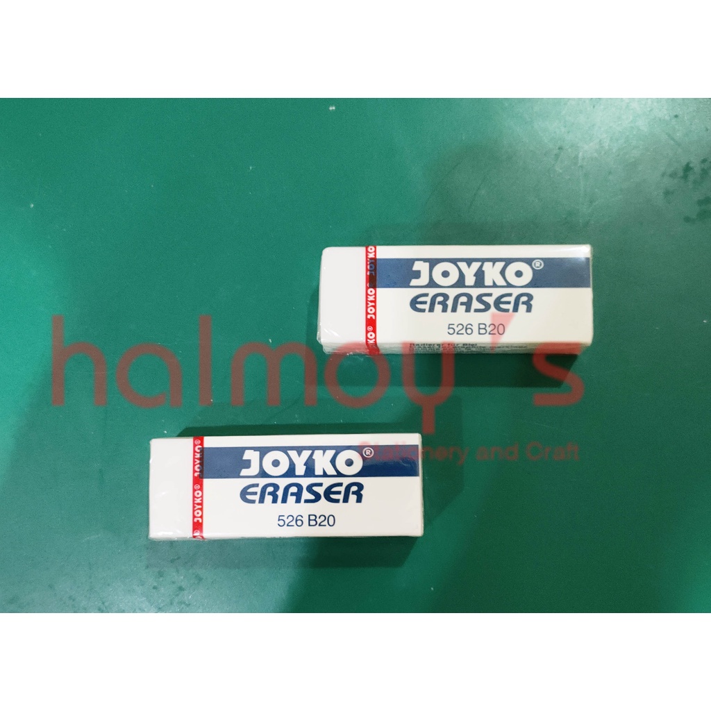 

PENGHAPUS / ERASER JOYKO BESAR 526 B 20 PUTIH