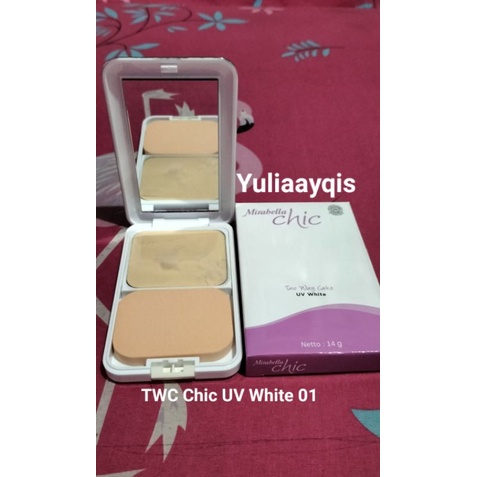 Mirabella Chic Two Way Cake UV White