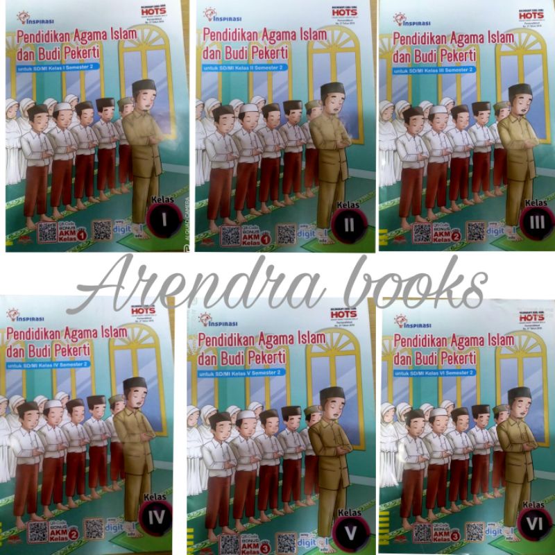 Lks inspirasi pelajaran  Pendidikan Agama Islam dan Budi pekerti untuk Sd/Mi kelas 1.2.3.4.5.dan 6 s