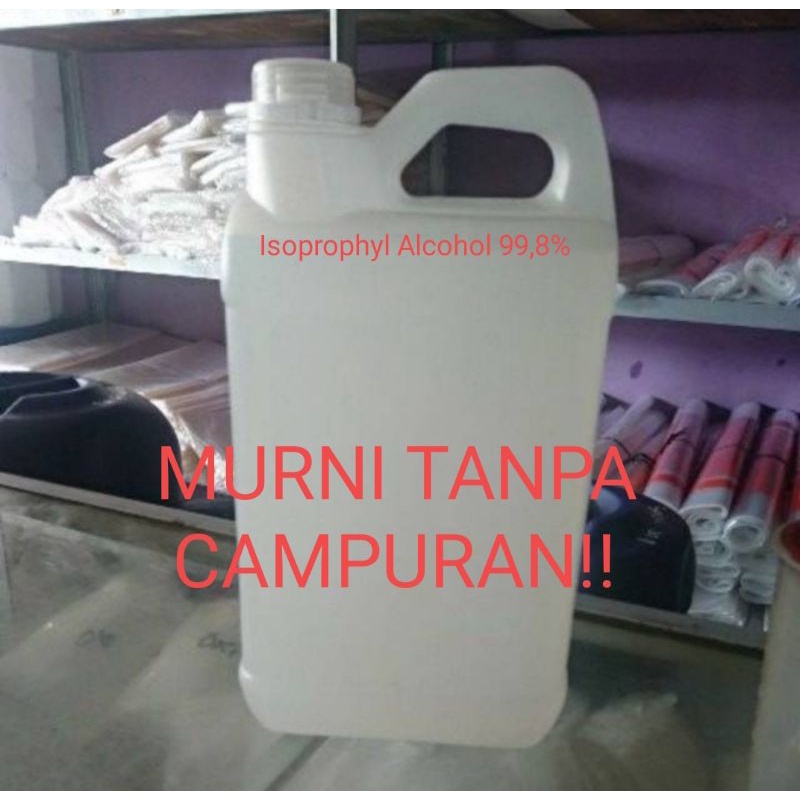 Isophropyl alcohol 99,8% / IPA kemasan jerigen 5 liter