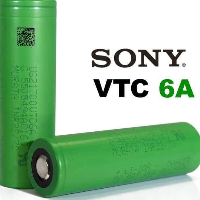 Cod SONY BATTERY BATERE BATERAI VTC6A VTC 6A AUTHENTIC ORIGINAL OTEN