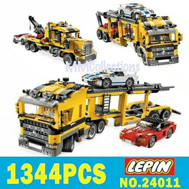 Lepin 24011 Technic Series The Three In One Highway Transport