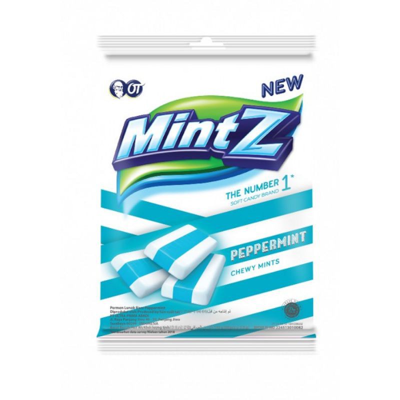 Mintz Candy Peppermint 115g isi 50