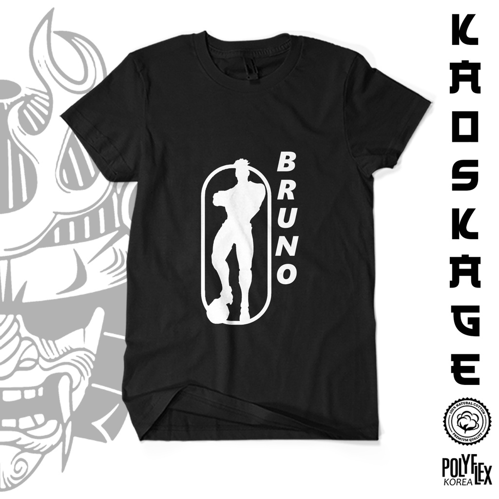 BISA COD Kaos Baju Distro BRUNO MOBILE LEGEND 100 % Cotton Combed 30s Cewek Cowok Unisex Tees Terbar