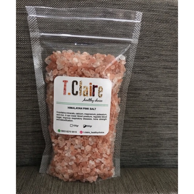 

HIMALAYAN ROCK SALT COARSE / GARAM HIMALAYAN KASAR 250 GRAM (MPASI)