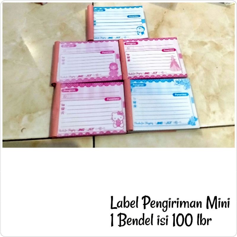 

Label pengiriman mini murah keperluan olshop