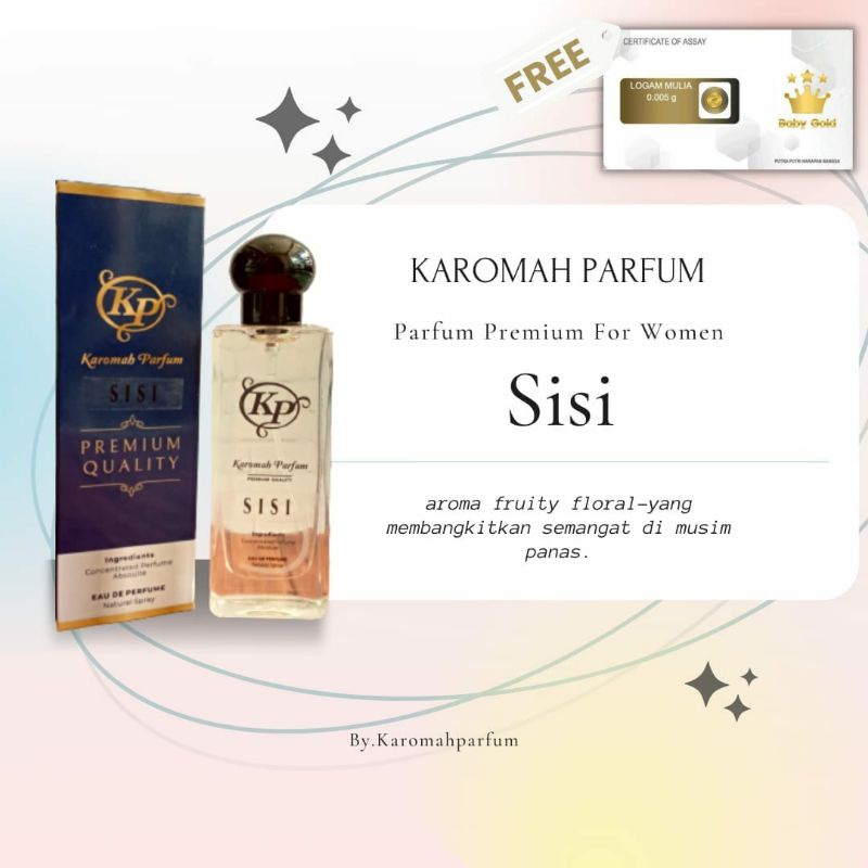 Gratis mini gold parfum ternama sisi 30ml by karomah parfum minyak wangi tahan lama awet seharian pa