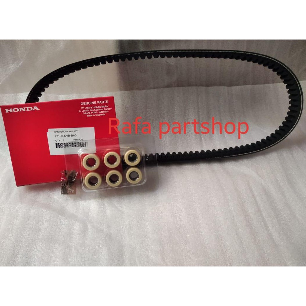 Van Belt V Belt Drive Roller Set Vario 110 Karbu 23100KVBBA0 ORI AHM