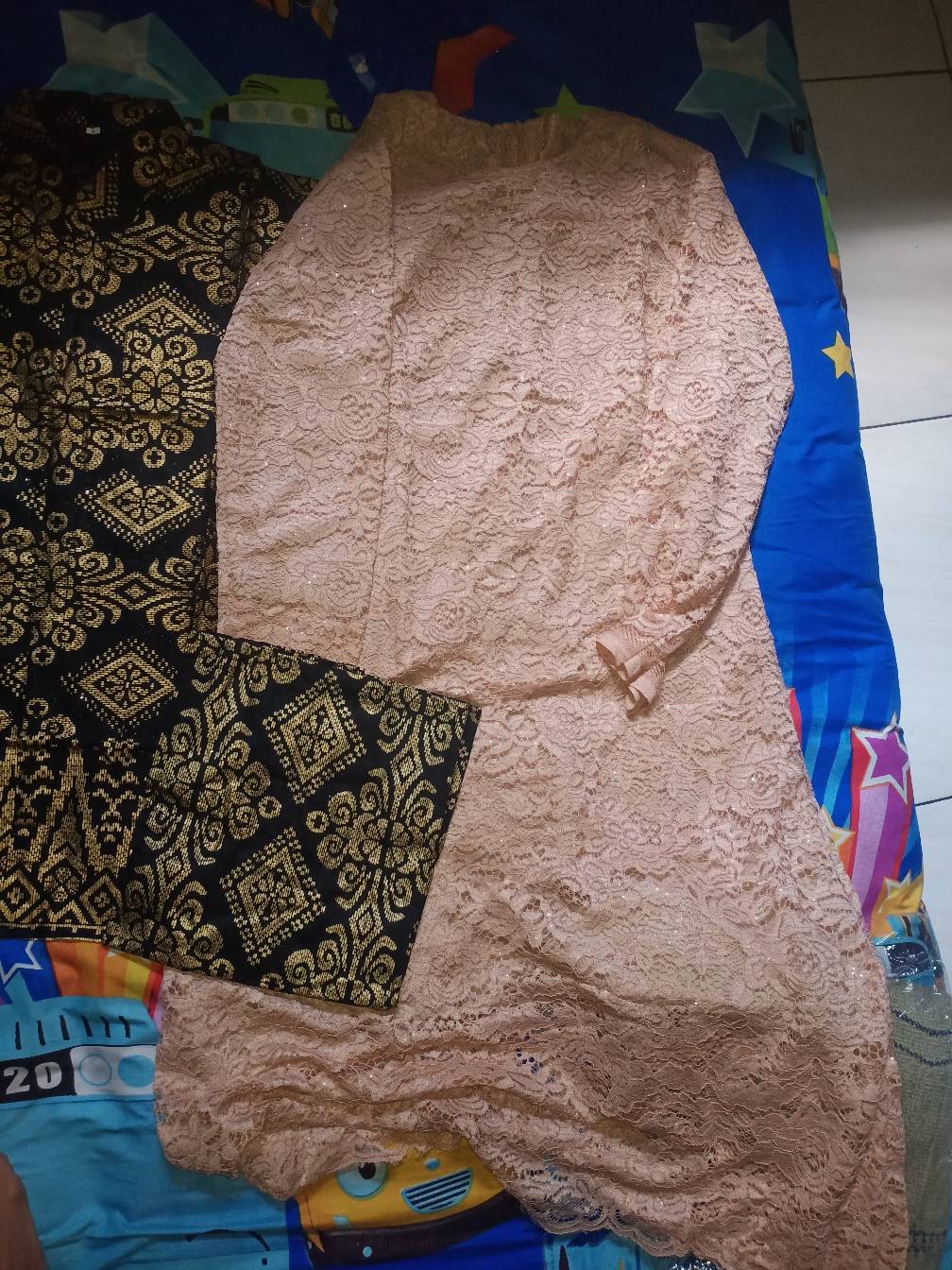 Couple Rnb Broklat Misbi Couple Batik Tunik Brukat Misbi Couple Batik Brukat  Lumbung Batik