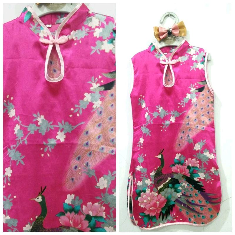 baju cheongsam anak preloved