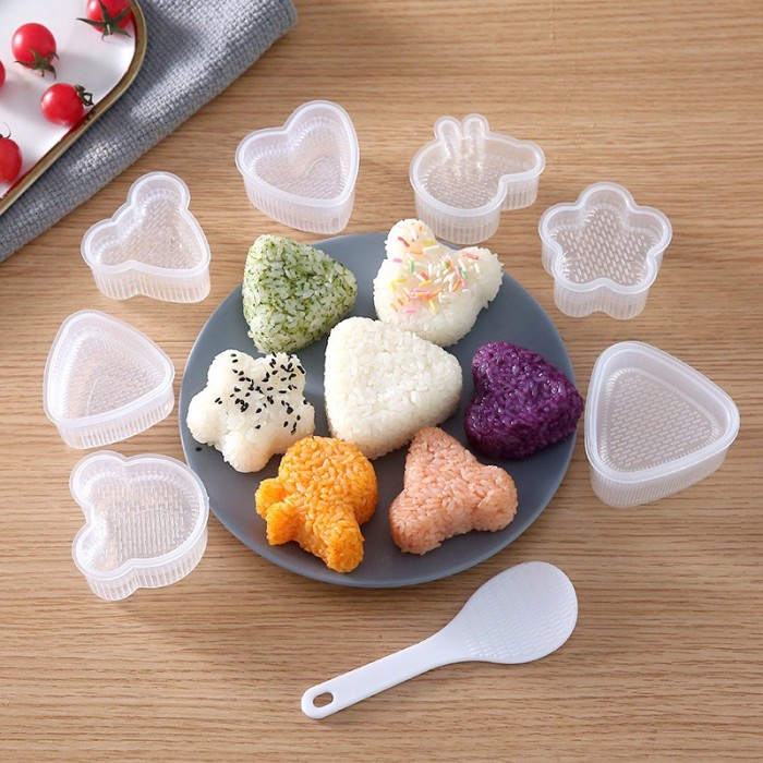 Cetakan Nasi Bento CBT02 Karakter Mold Sushi Onigiri Model Tekan