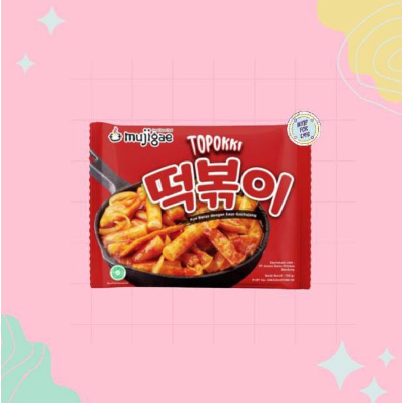 

NEW!!! Mujigae Toppoki Instan 170gr