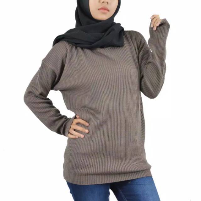 SWEATER RAJUT BOXY PREMIUM STORE09 MURAH