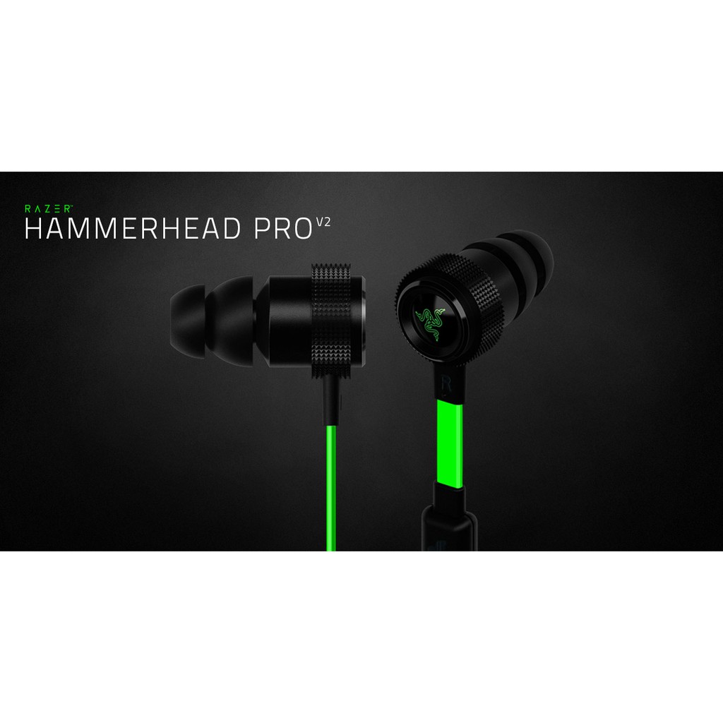 Headset Razer Hammerhead Pro V2 Earphone Gaming Razer Earphone Razer Earphone Gaming Headset Gaming