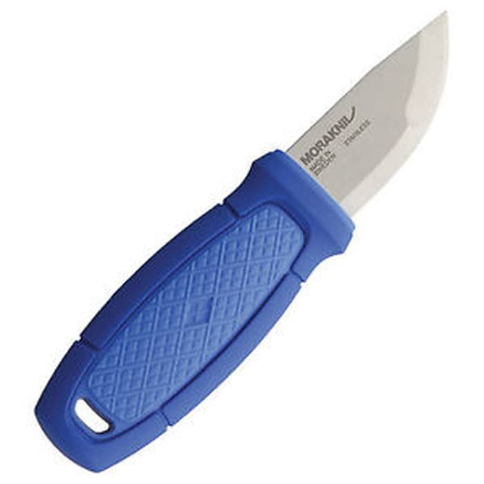 Pisau Mora Morakniv Eldris Stainless Fixed Blade Neck Knife Blue Handl