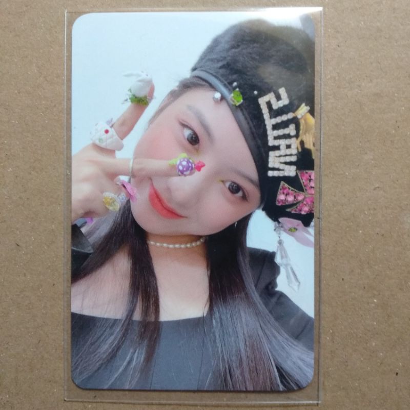 photocard pc jiwoo ktown r1 round 1 nmixx