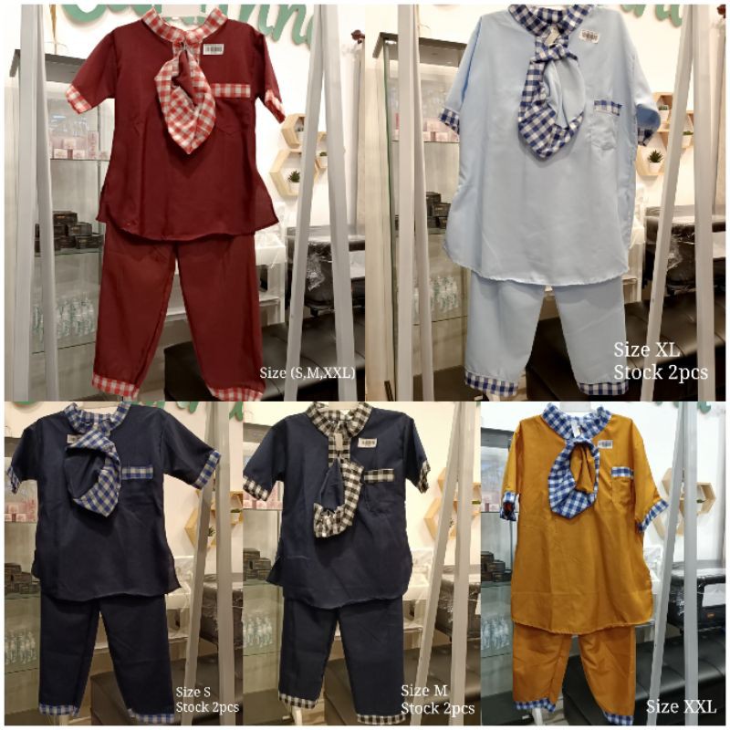 Baju Setelan Koko Anak Laki-laki/Baju Koko Anak Laki-laki Murah/Setelan Koko Anak Turki