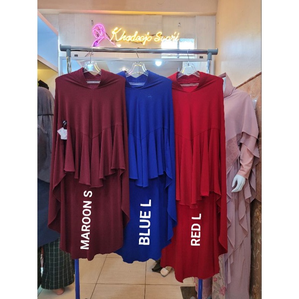 [UMMA SYAR'I] KHIMAR / KERUDUNG/ BERGO HIJAB SYARI " FAYZA" By Umma syar'i Official