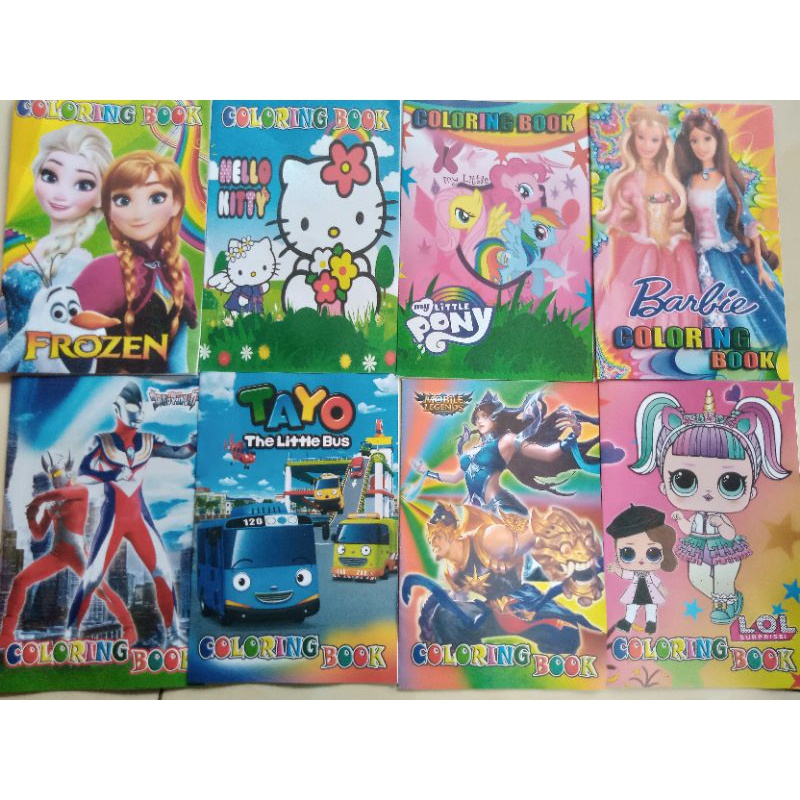 

Buku Mewarnai ukuran 24x16