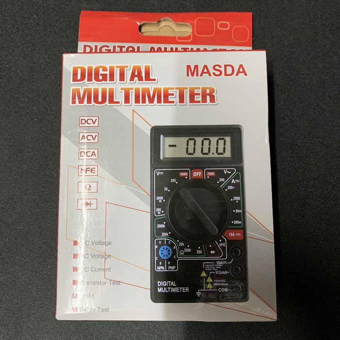 Multimeter Digital Mini Masda DT803B Avometer Multitester