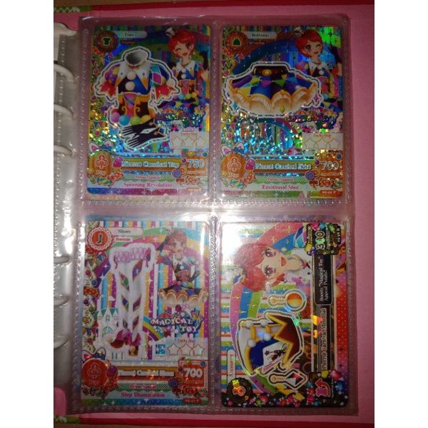 AIKATSU PREMIUM CARD PIERROT CARNIVAL KAEDE
