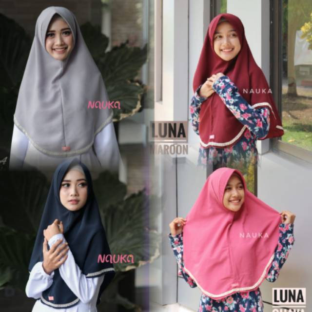 Khimar LUNA Original by Nauka Hijab