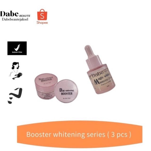 Dabe Beaute Booster Whitening Series
