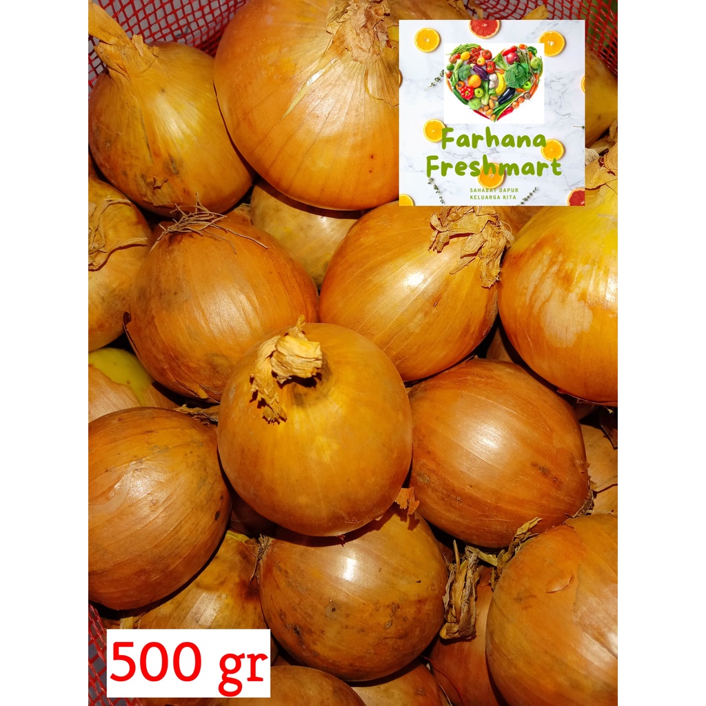 

JUAL MURAH BAWANG BOMBAY 500 GR