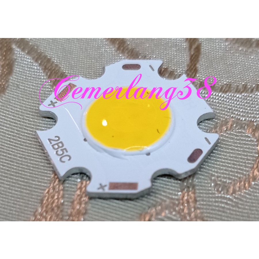 HPL 5W COB / High Power LED 5 Watt Warm White Chips On Board 10-20mm