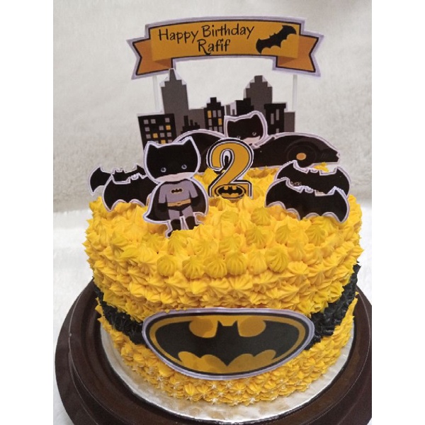 

kue ulang tahun Batman