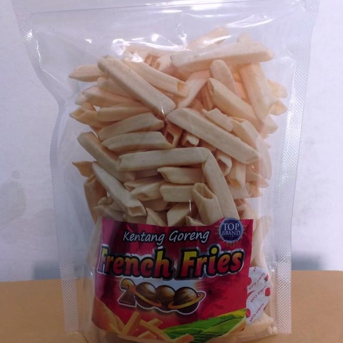 

cemilan kentang goreng French Fries 100 gram