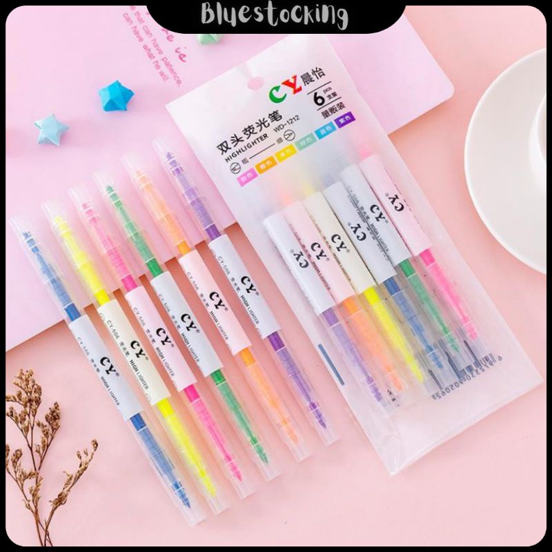 

1 SET STABILO WARNA WARNI 6-12 WARNA