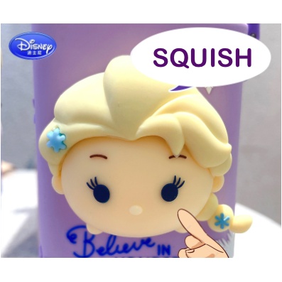 ORIGINAL Disney square bottle 280ml  Squishy WD4443A