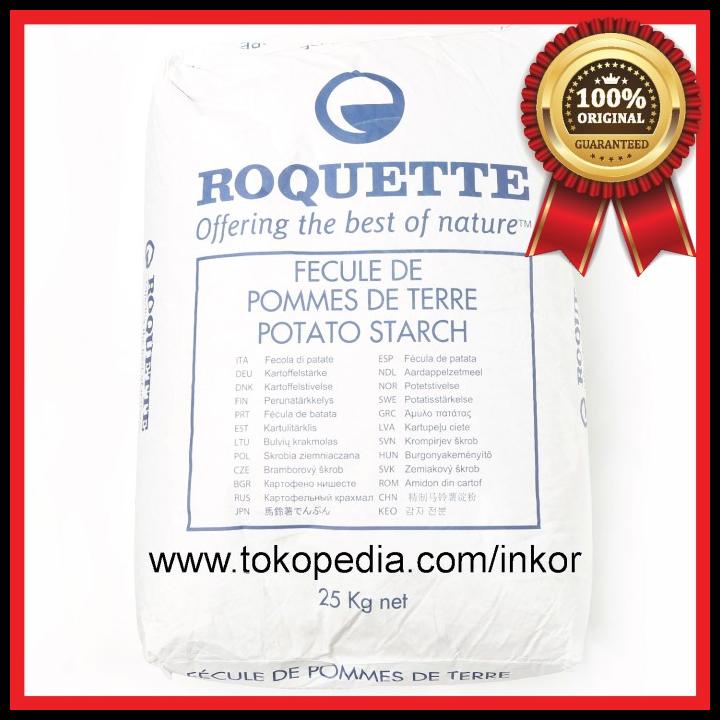 

TERBARUU!! ROQUETTE POTATO STARCH TEPUNG KENTANG 25KG COD