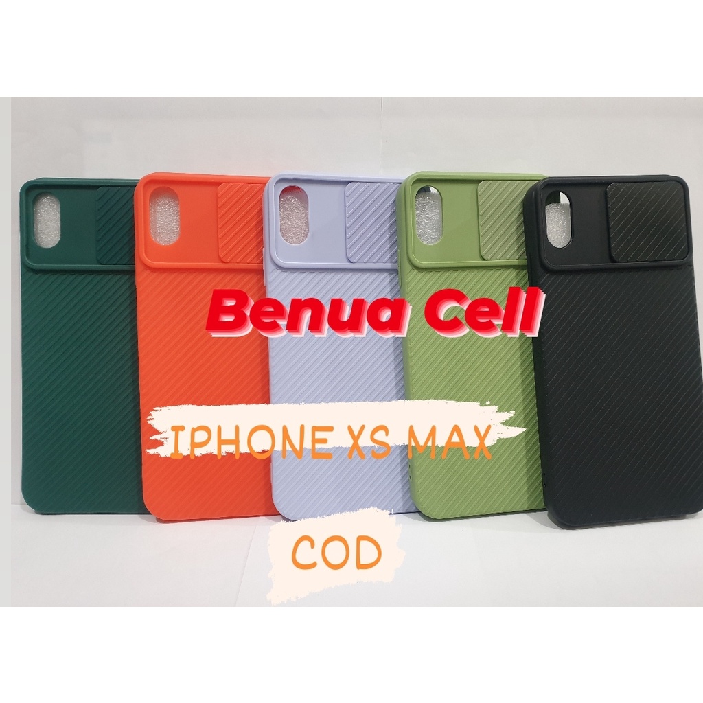 IPHONE XS MAX - SOFTCASE CASE SLIDE KAMERA IPHONE XS MAX