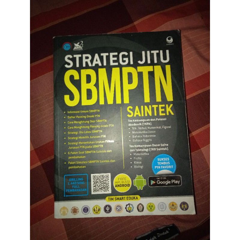 [Preloved] Strategi Jitu SBMPTN Saintek
