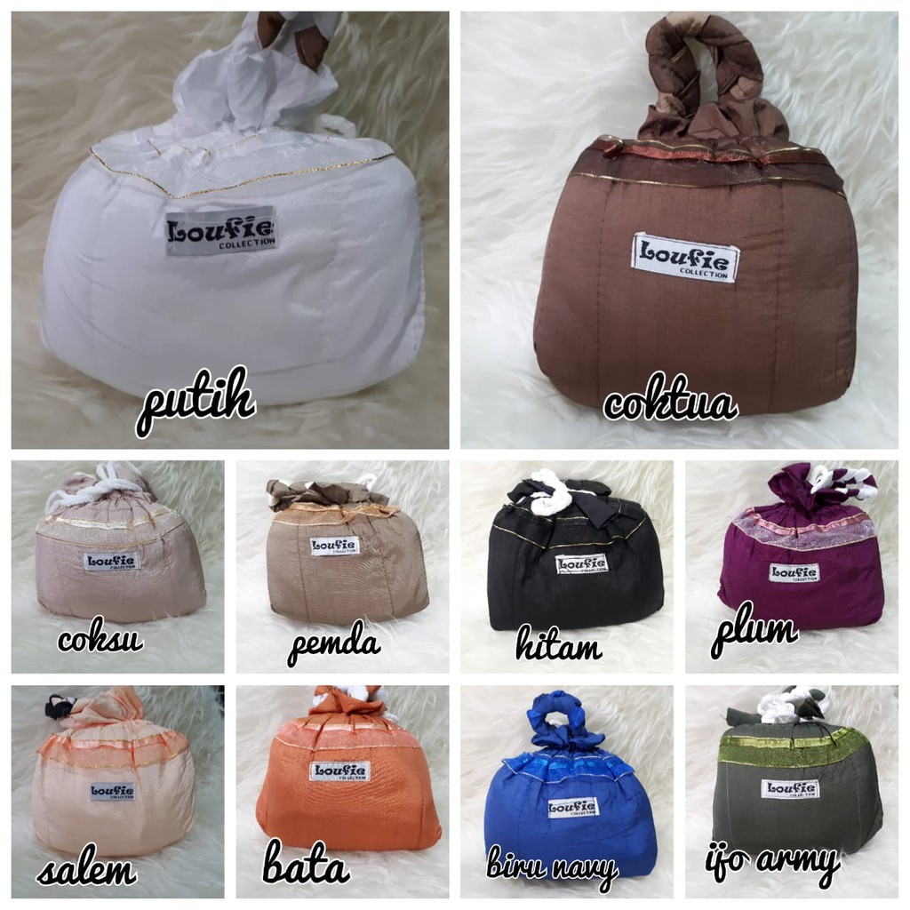 Loufie Collection - Mukena Parasut Dewasa Tebal - Mukenah Parasit Travelling