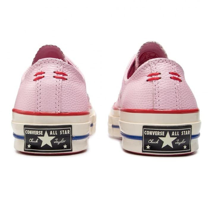 baby pink leather converse