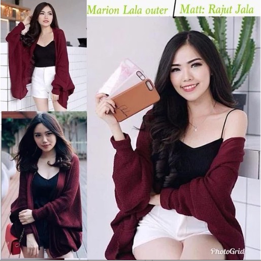 TASYA Outer Cardy OVERSIZE Fit XXL Cardigan Rajut Wanita Rajut Halus