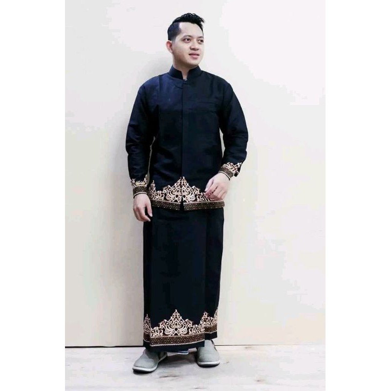 baju Koko setelan sarung