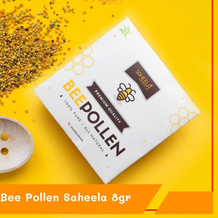 

REAL PICT ! BIG SALE Mini Bee pollen 8gr Saheela Polen Lebah Raw & Fresh Super Quality Granules Supe