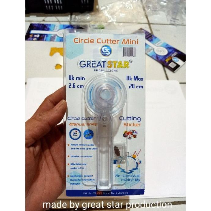 

ANDIENMALL.ID CIRCLE CUTTER MINI 26 MM (NEW !!! WITH PACKING)