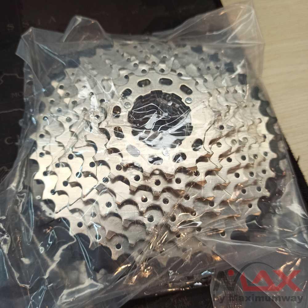 VG Sports Gigi Sprocket Sepeda Round Ultralight 9 Speed 11-40T - VG72 Warna Silver