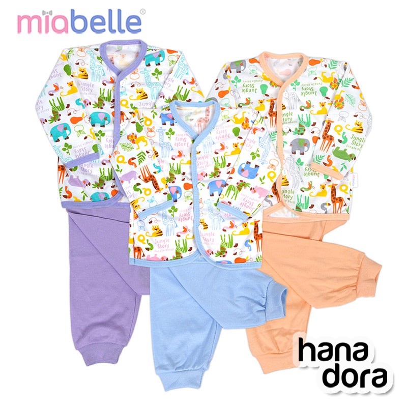 Miabelle Set Baju Panjang Kancing Depan + Celana FP04