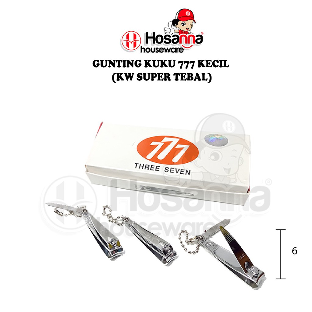 gunting kuku 777 kecil tanggung besar kw super tebal